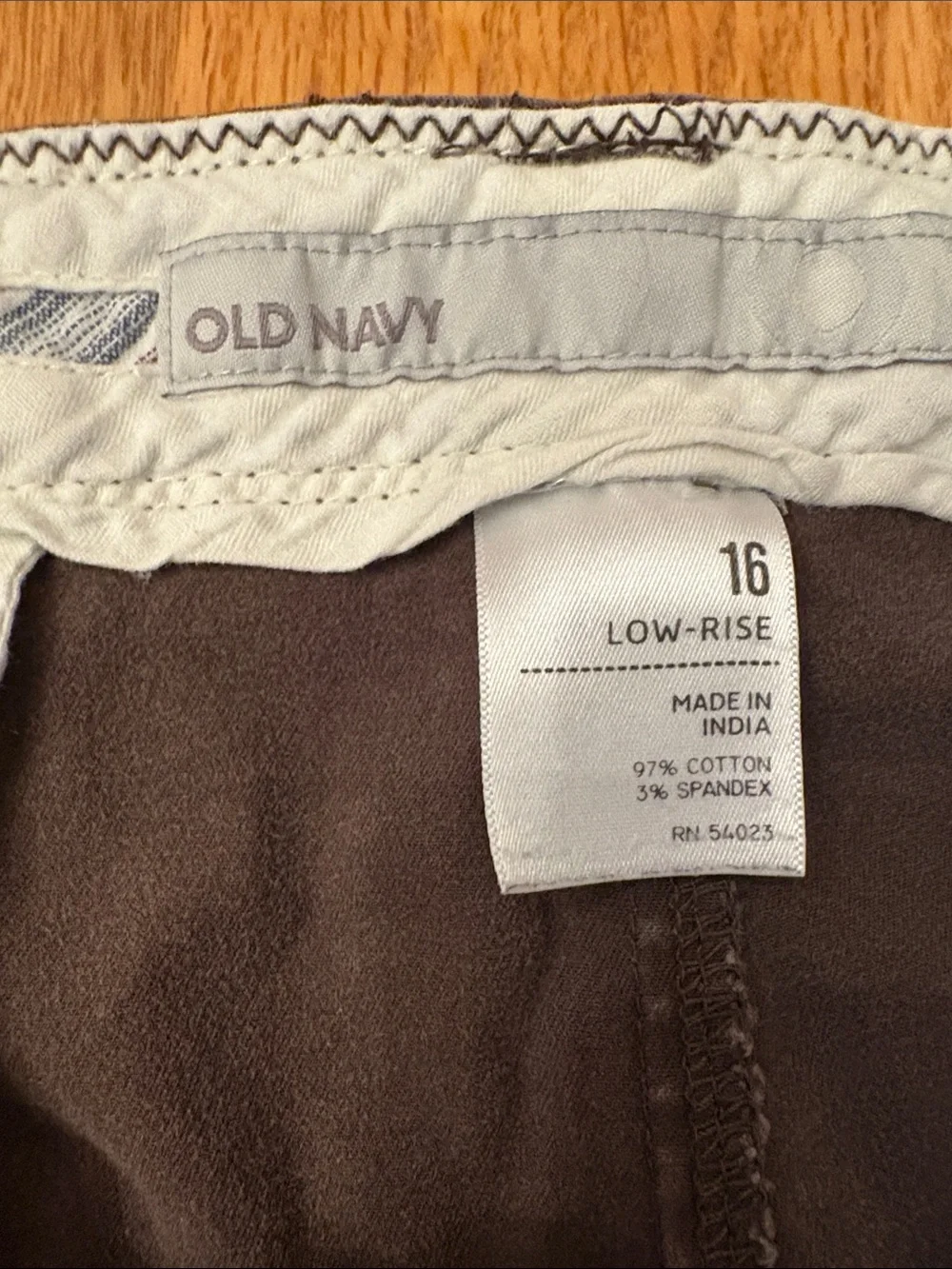 Old Navy Women's Brown Chino Bermuda Shorts